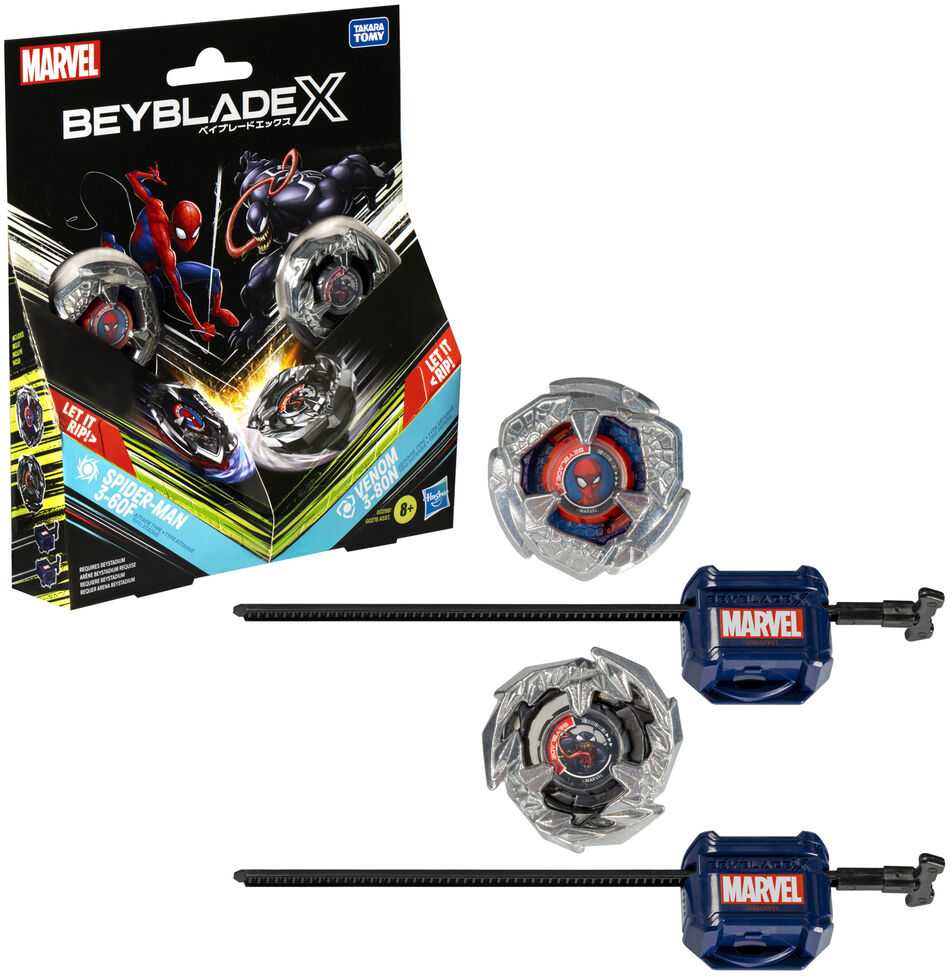 Hasbro Marvel Beyblade X assorted starter kit