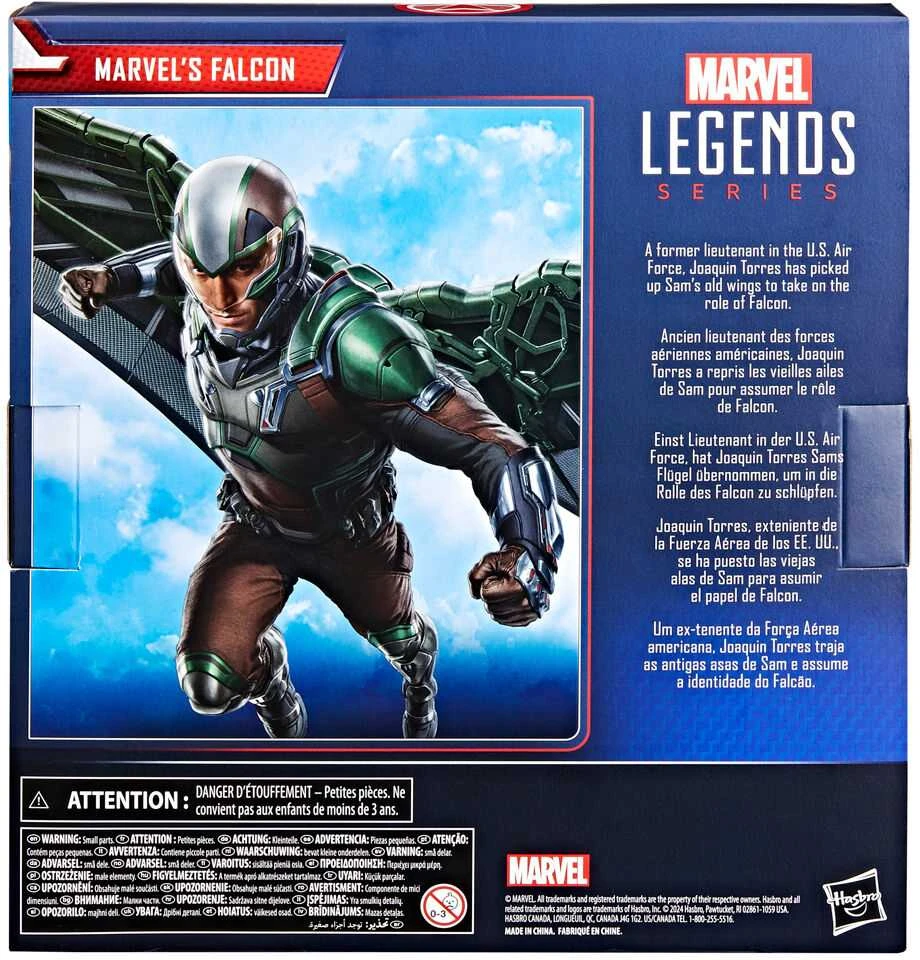 Hasbro Marvel Captain America Brave New World Falcon figure 15cm