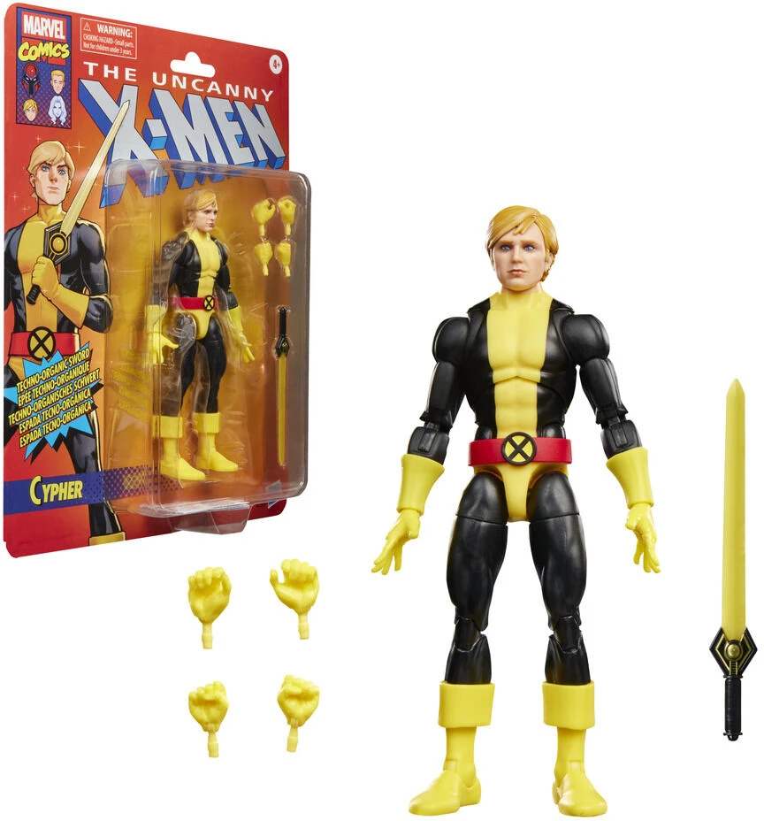 Hasbro Marvel Comics The Uncanny X-Men Cypher figure 15cm