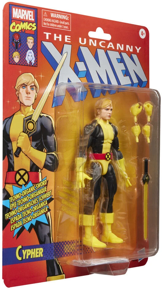 Hasbro Marvel Comics The Uncanny X-Men Cypher figure 15cm