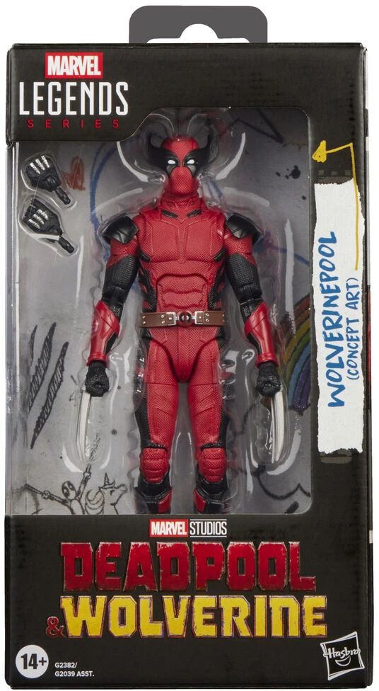 Hasbro Marvel Deadpool & Wolrerine Wolverinepool Concept Art