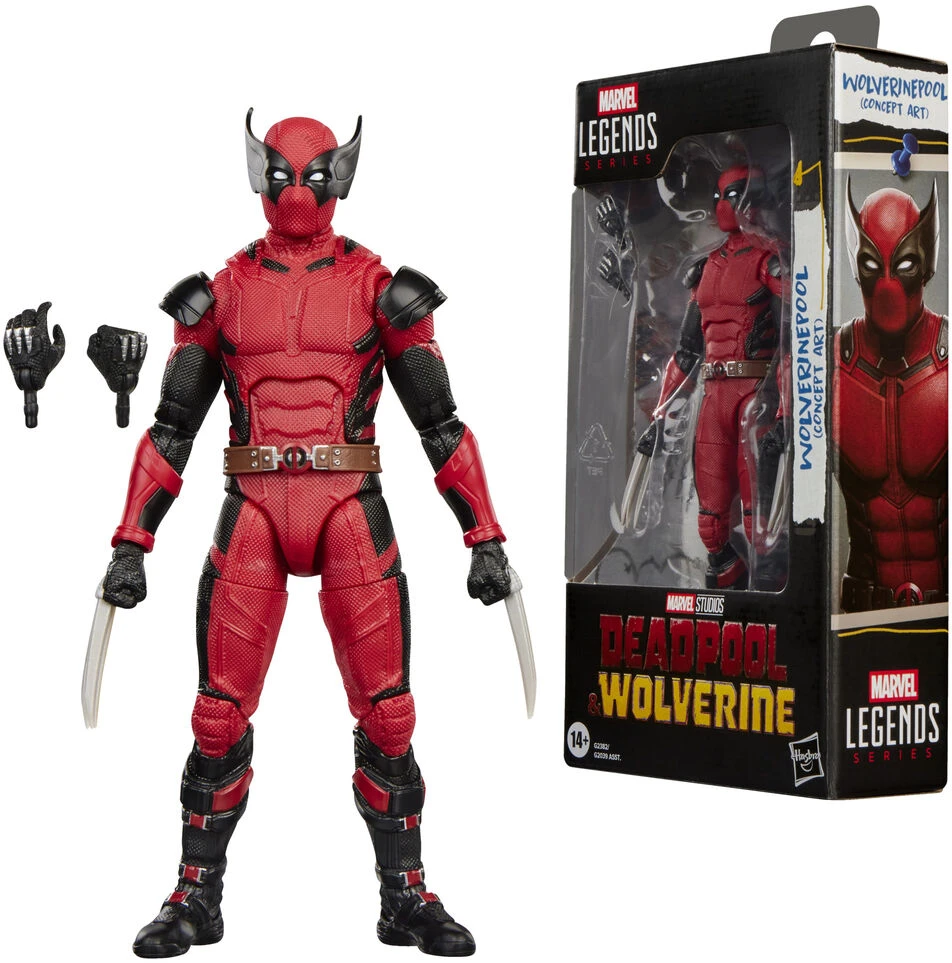 Hasbro Marvel Deadpool & Wolrerine Wolverinepool Concept Art