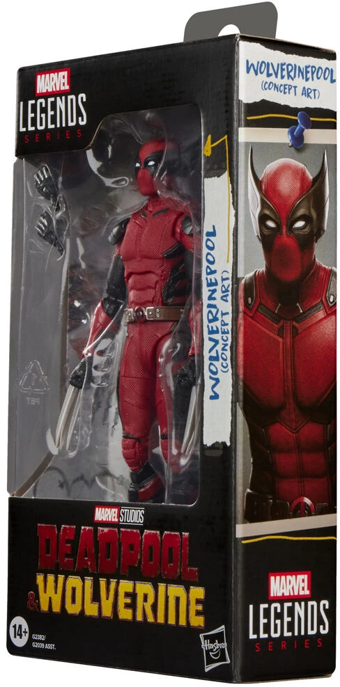 Hasbro Marvel Deadpool & Wolrerine Wolverinepool Concept Art