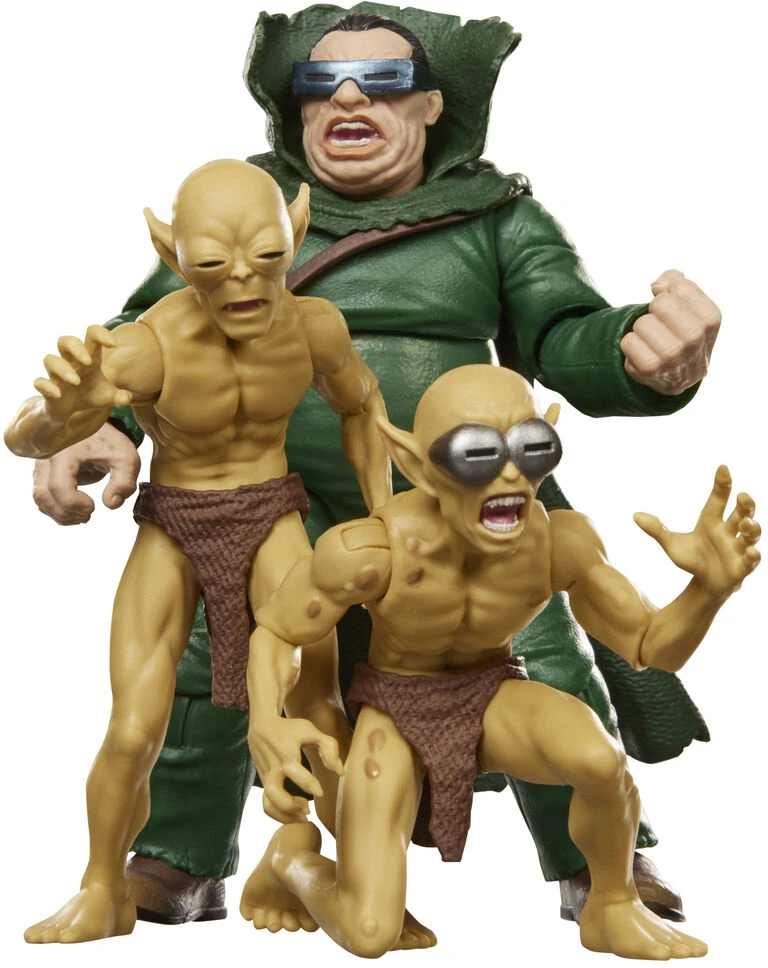 Hasbro Marvel Fantastic Four Marvels Mole Man & Moloios pack 3 figures 15cm