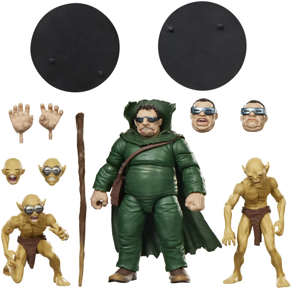 Hasbro Marvel Fantastic Four Marvels Mole Man & Moloios pack 3 figures 15cm
