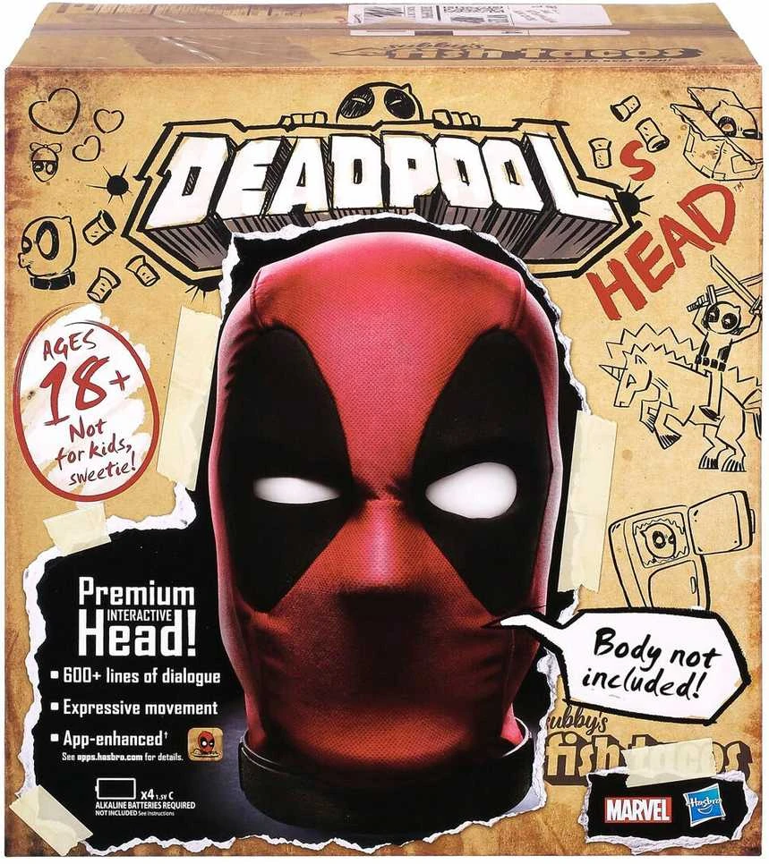 Hasbro JK importo Marvel Legends Deadpool Premium interaktyvi galvutė