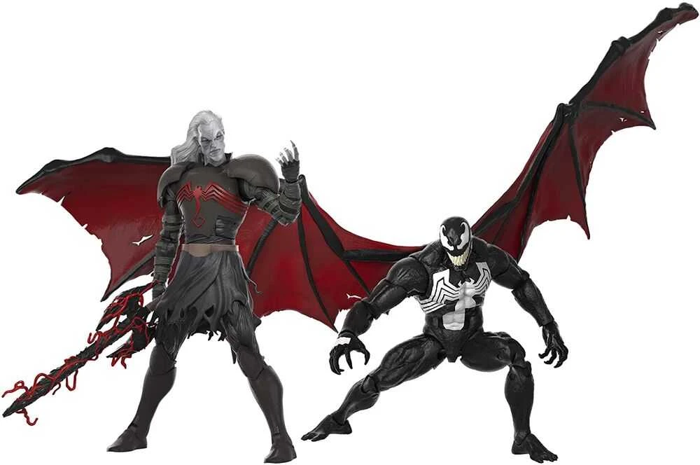 Hasbro Marvel Legends King in Juodas Marvel Knull and Venom set 2 figures 15cm
