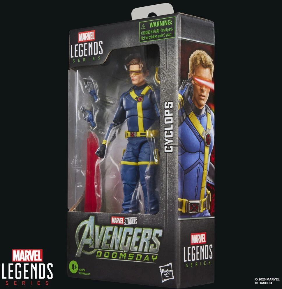 Hasbro Marvel Legends Series Avengers Doomsday Cyclops figure 15cm
