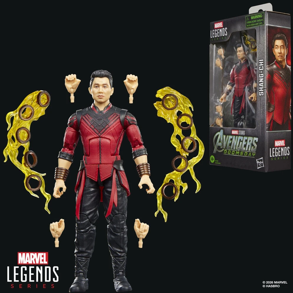 Hasbro Marvel Legends Series Avengers Doomsday Shang-Chi figure 15cm