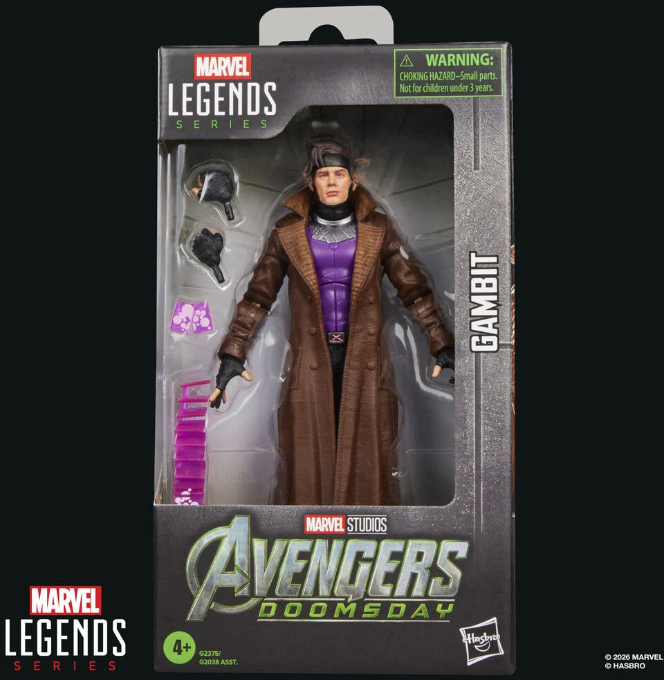 Hasbro Marvel Legends Series Avengers Doomsday Gambit figure 15cm