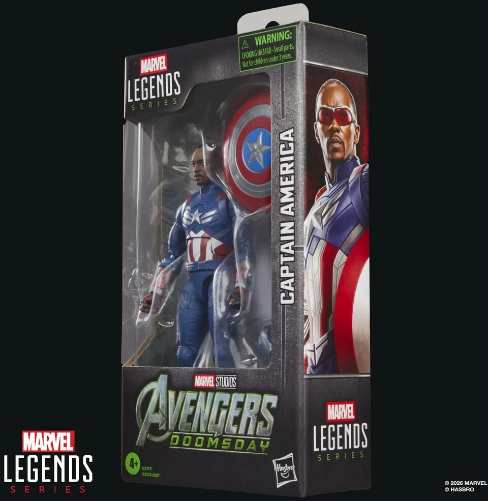 Hasbro Marvel Legends Series Avengers Doomsday Captain America figure 15cm