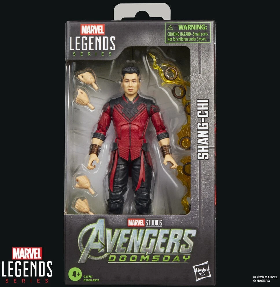 Hasbro Marvel Legends Series Avengers Doomsday Shang-Chi figure 15cm