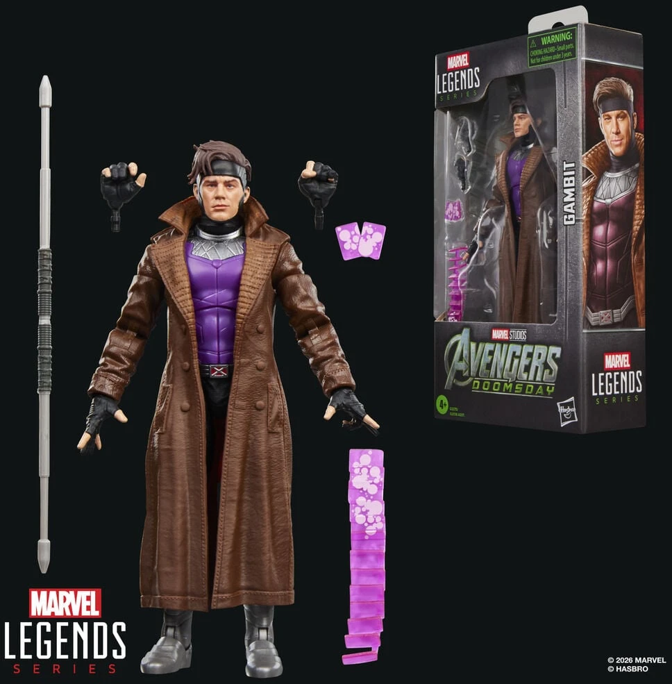 Hasbro Marvel Legends Series Avengers Doomsday Gambit figure 15cm