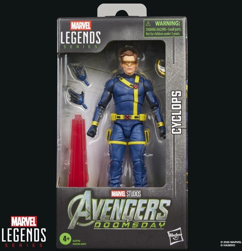 Hasbro Marvel Legends Series Avengers Doomsday Cyclops figure 15cm