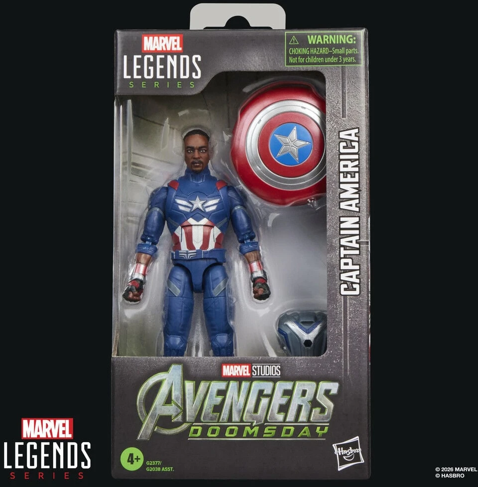 Hasbro Marvel Legends Series Avengers Doomsday Captain America figure 15cm
