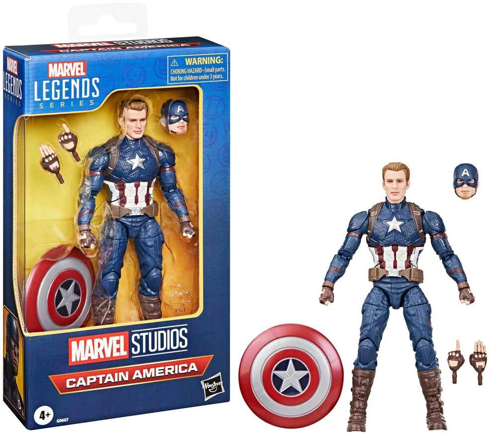 Avengers MARVEL LEGENDŲ SERIJA figūrėlė Kapitonas Amerika, G06075L0