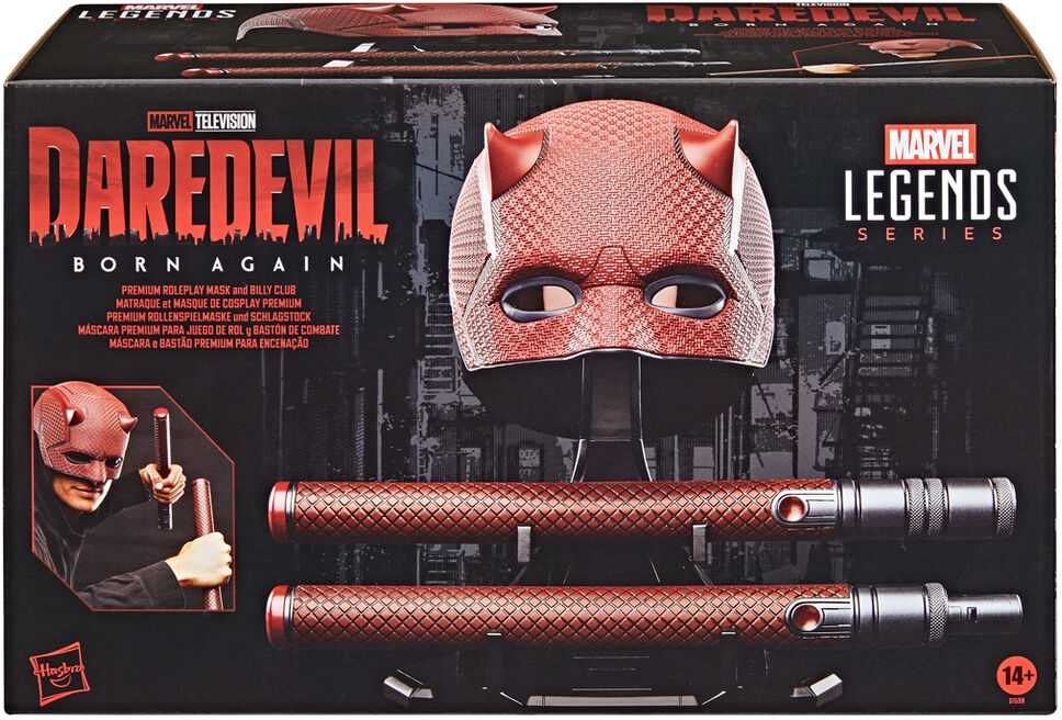 Kolekcinės Kaukės Replika – Hasbro Marvel Legends Daredevil Born Again Kaukė
