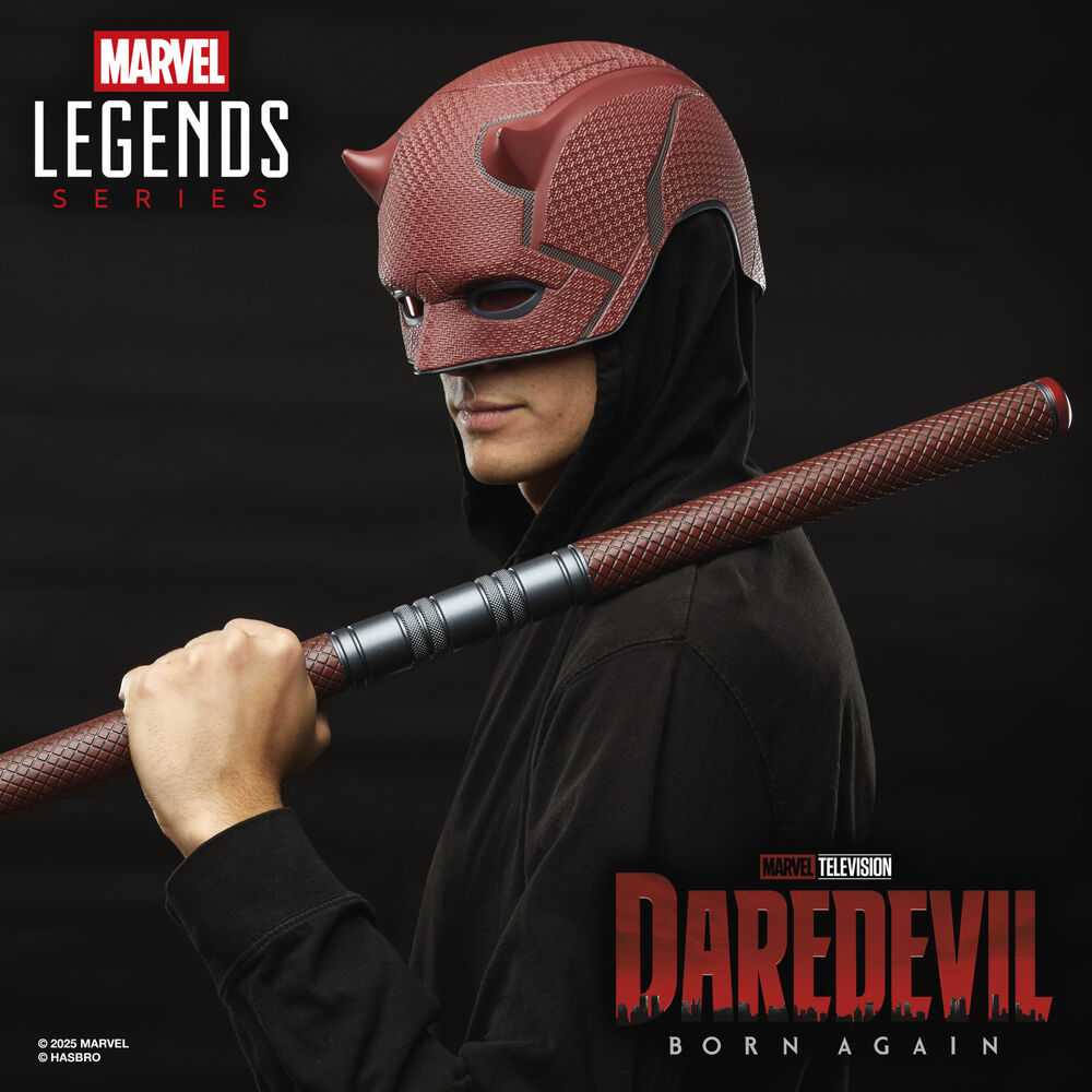 Kolekcinės Kaukės Replika – Hasbro Marvel Legends Daredevil Born Again Kaukė