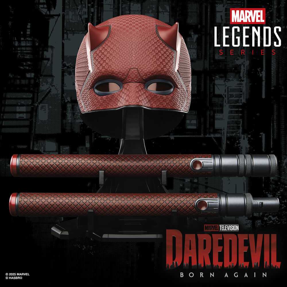Kolekcinės Kaukės Replika – Hasbro Marvel Legends Daredevil Born Again Kaukė