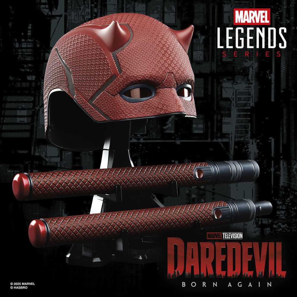 Kolekcinės Kaukės Replika – Hasbro Marvel Legends Daredevil Born Again Kaukė