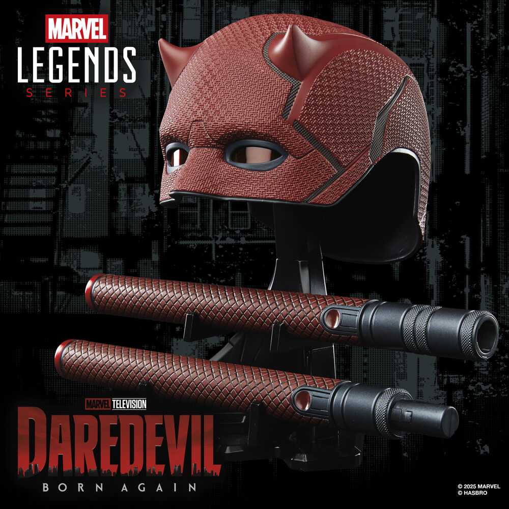 Kolekcinės Kaukės Replika – Hasbro Marvel Legends Daredevil Born Again Kaukė