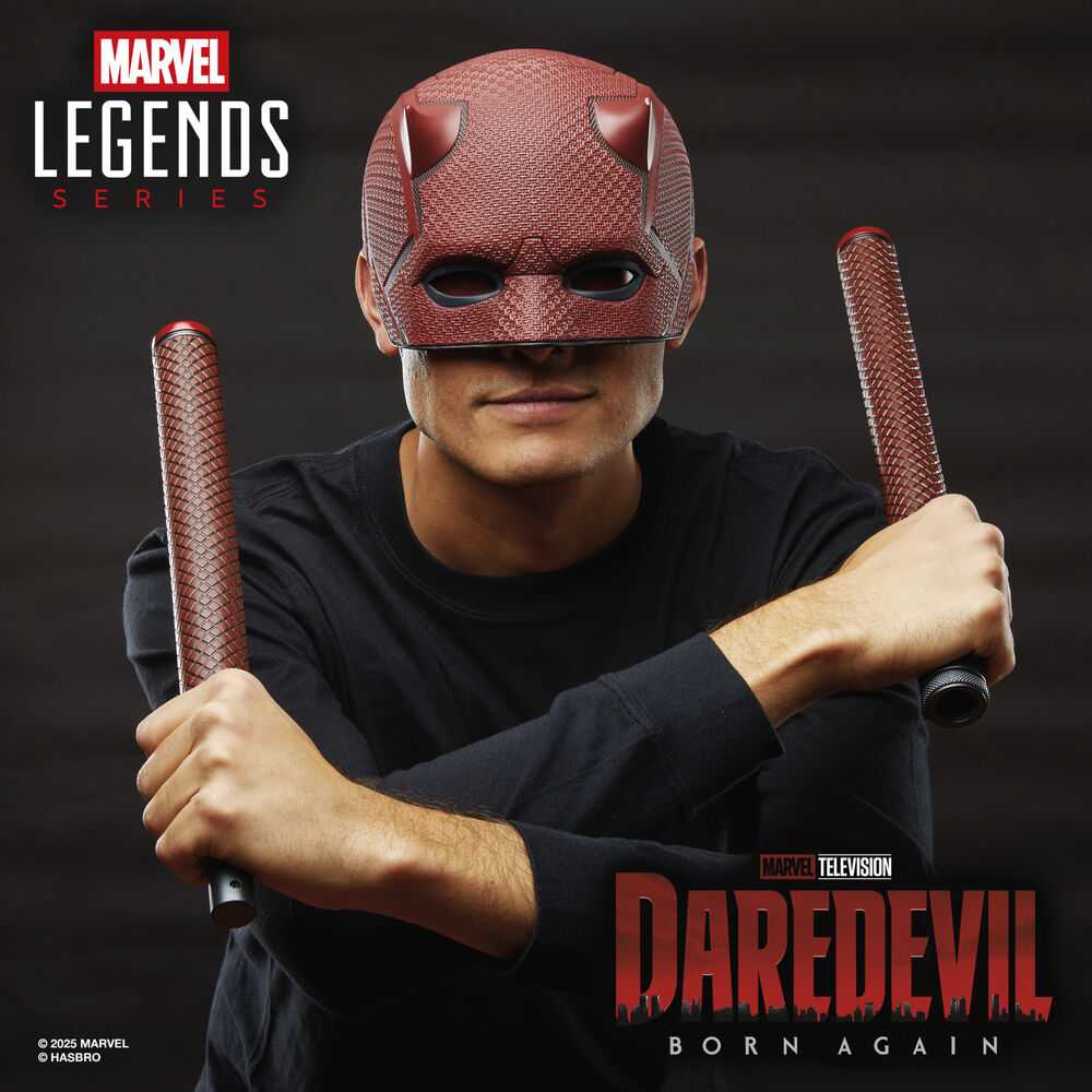 Kolekcinės Kaukės Replika – Hasbro Marvel Legends Daredevil Born Again Kaukė