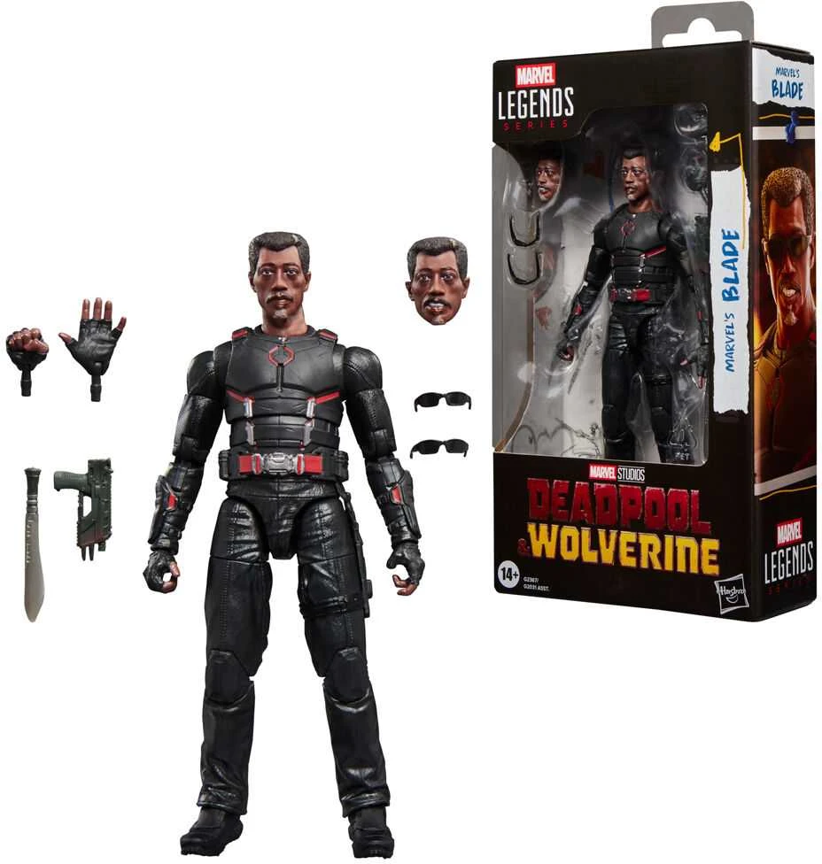 Hasbro Marvel Legends Series Deadpool & Wolverine Marvel's Blade figure 15cm