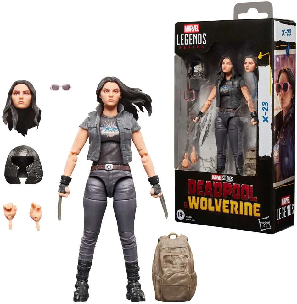 Hasbro Marvel Legends Series Deadpool & Wolverine X-23 figure 15cm