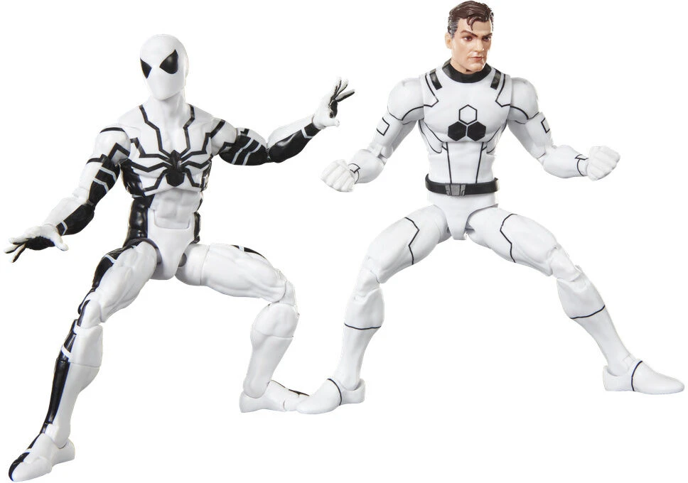 Hasbro Marvel Legends Series Fantastic Four Mister Fantastic & Spiderman set 2 figures 15cm