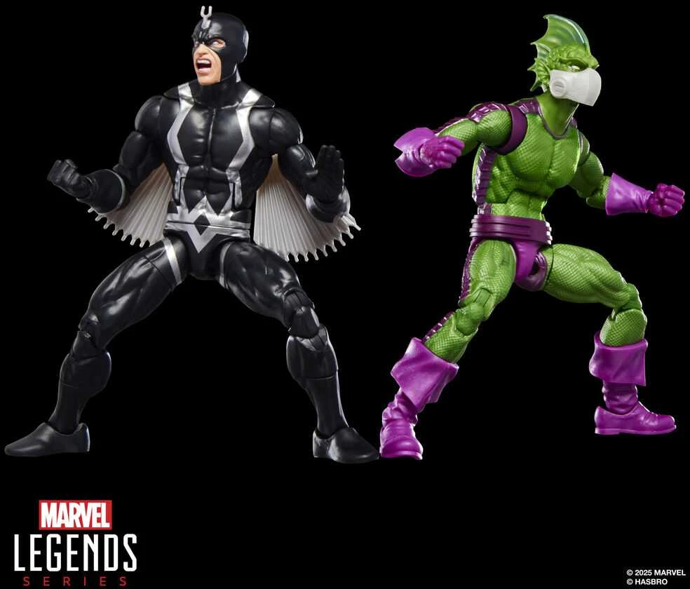 Hasbro Marvel Legends Series Inhumans Juodas Bolt & Triton pack 2 figures 15cm