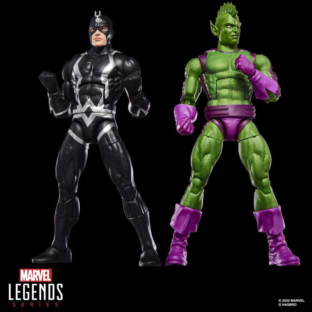Hasbro Marvel Legends Series Inhumans Juodas Bolt & Triton pack 2 figures 15cm