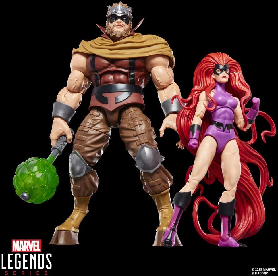 Hasbro Marvel Legends Series Inhumans Medusa & Gorgon pack 2 figures