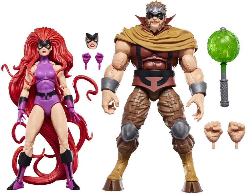 Hasbro Marvel Legends Series Inhumans Medusa & Gorgon pack 2 figures