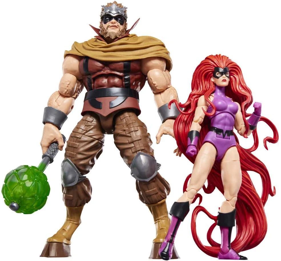 Hasbro Marvel Legends Series Inhumans Medusa & Gorgon pack 2 figures