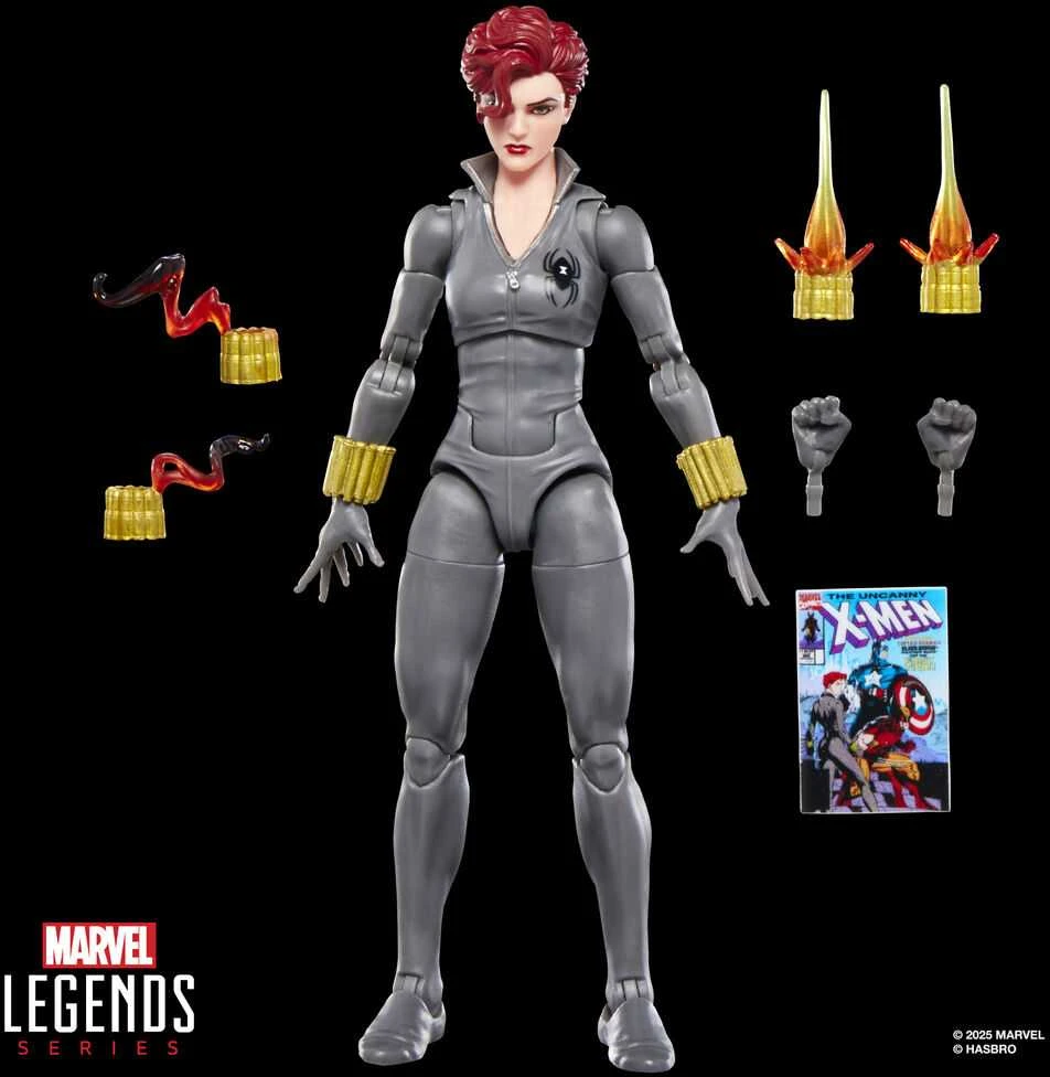 Hasbro Marvel Legends Series Juodas Widow - Juodas Widow figure 15cm