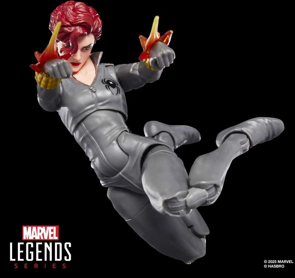 Hasbro Marvel Legends Series Juodas Widow - Juodas Widow figure 15cm