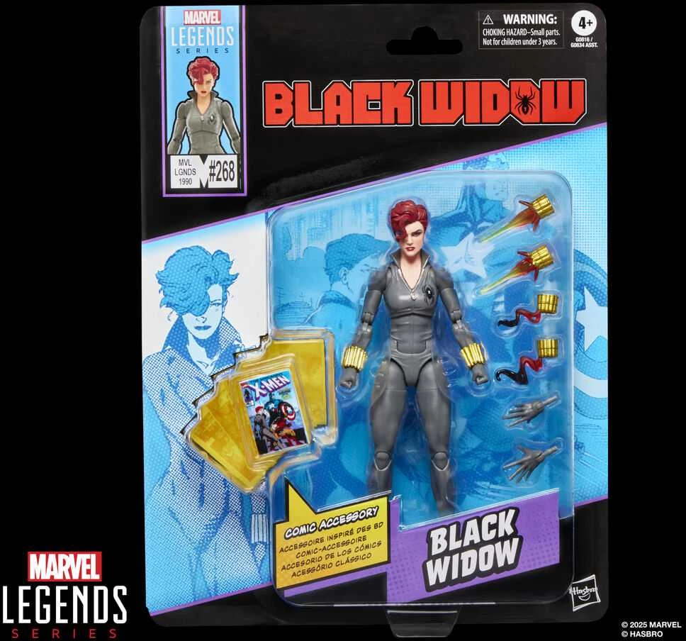 Hasbro Marvel Legends Series Juodas Widow - Juodas Widow figure 15cm