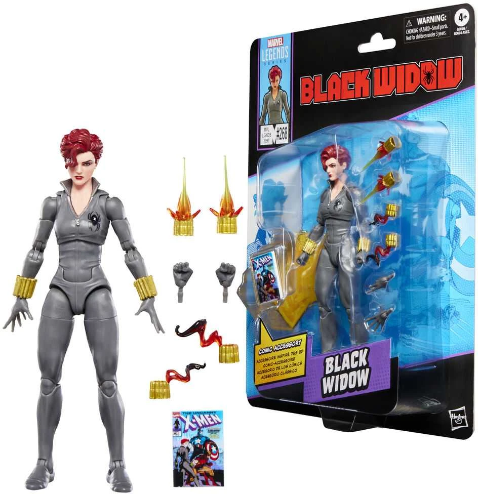 Hasbro Marvel Legends Series Juodas Widow - Juodas Widow figure 15cm