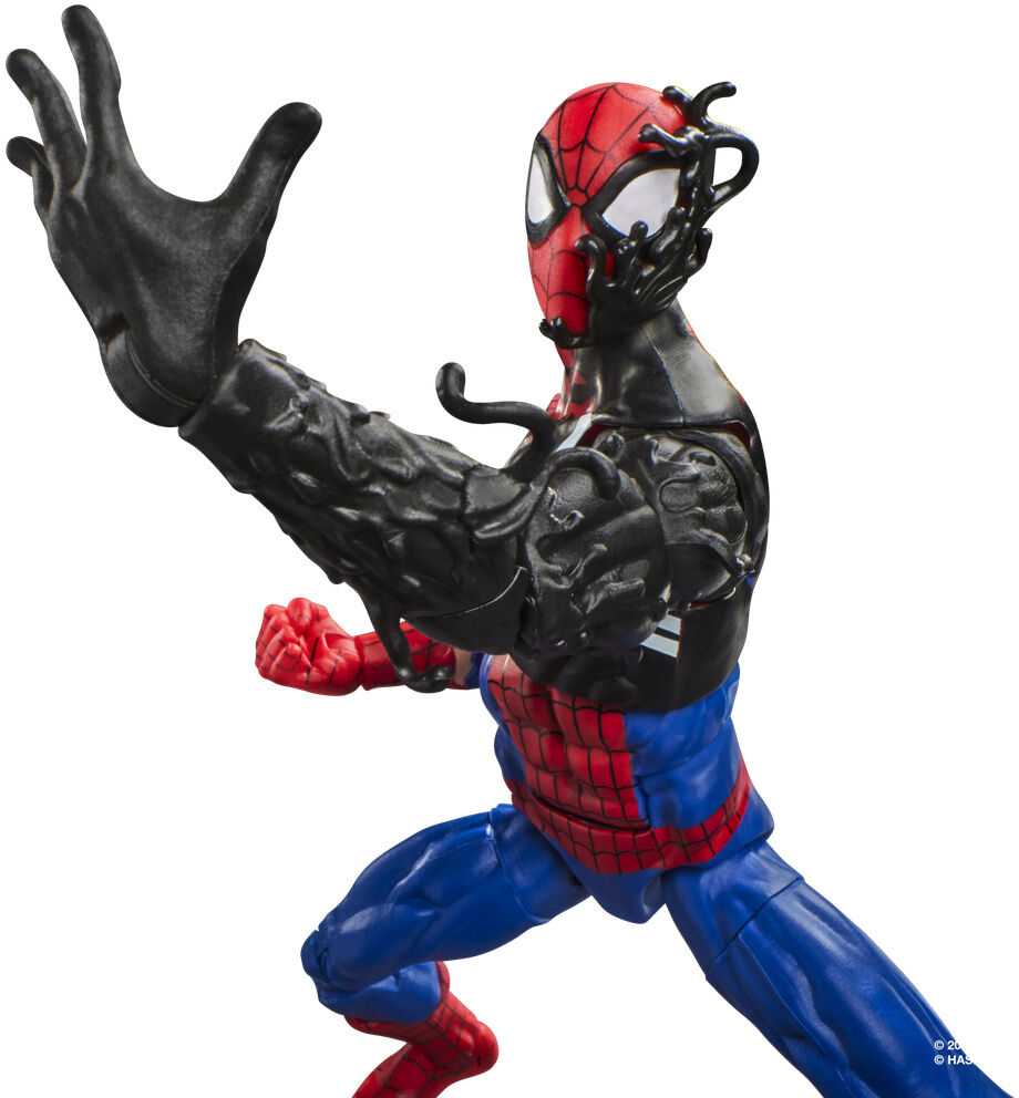 Hasbro Marvel Legends Series Secret Wars Spiderman Alien Costume figure 15cm