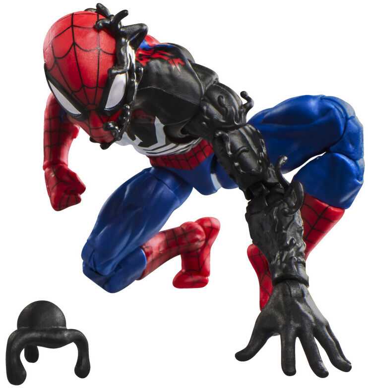 Hasbro Marvel Legends Series Secret Wars Spiderman Alien Costume figure 15cm