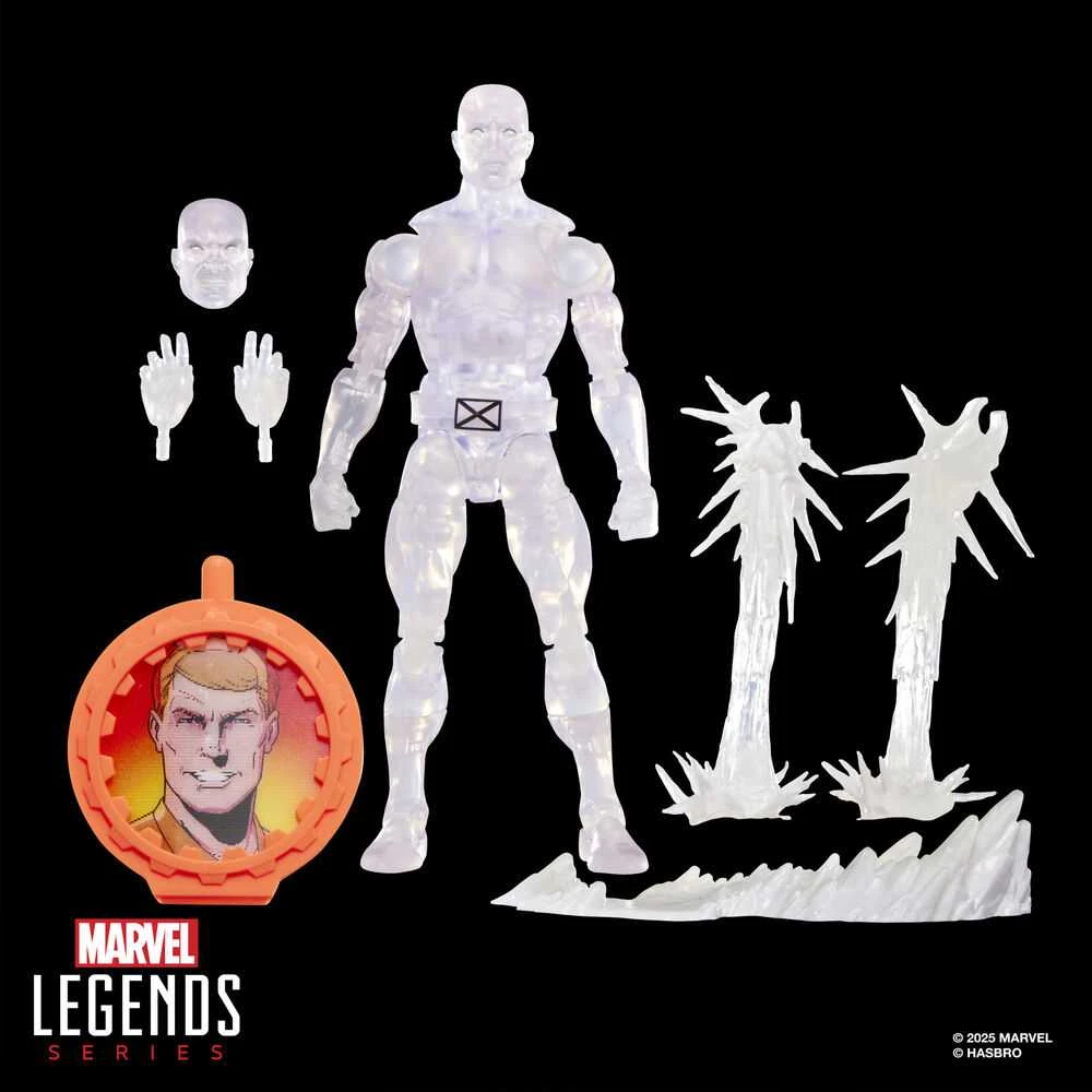 Hasbro Marvel Legends Series Secret Wars Iceman figure 15cm