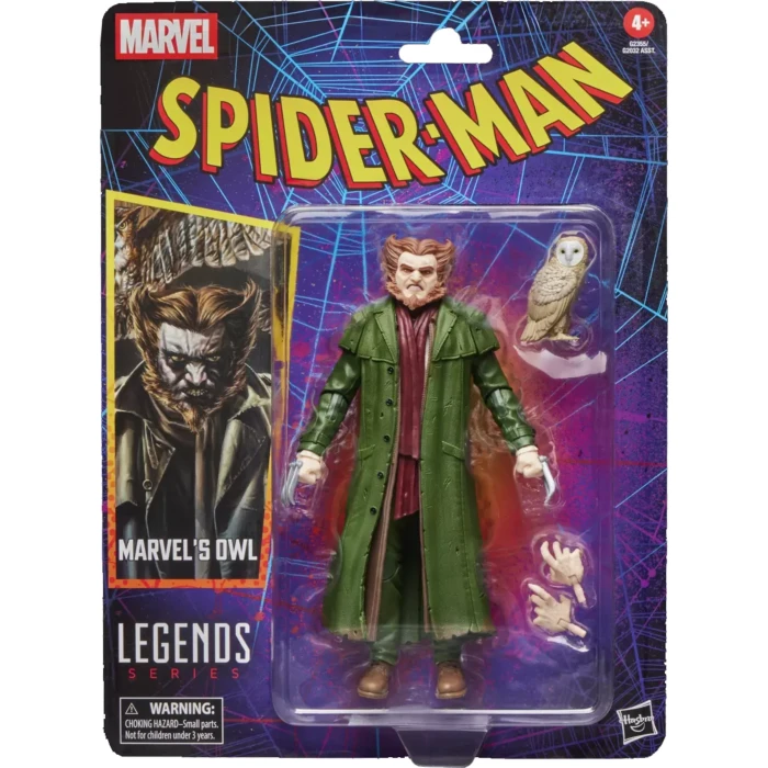 Hasbro Marvel Legends Series Spider-Man Owl figure 15cm