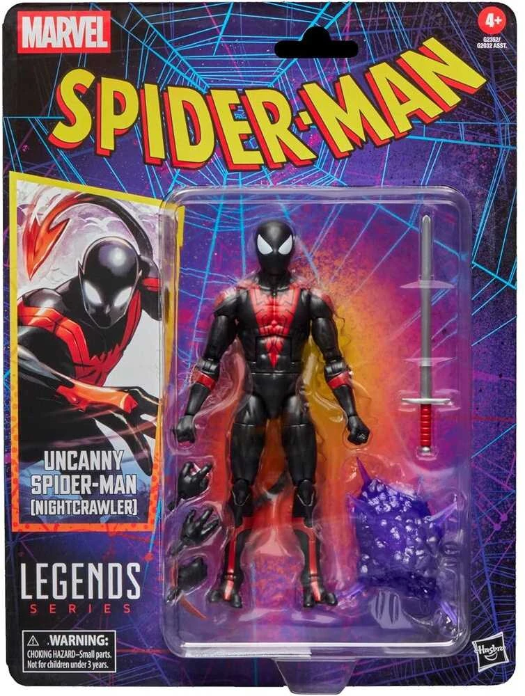 Hasbro Marvel Legends Series Spider-Man Uncanny Spider-Man Nightcrawler figure 15cm