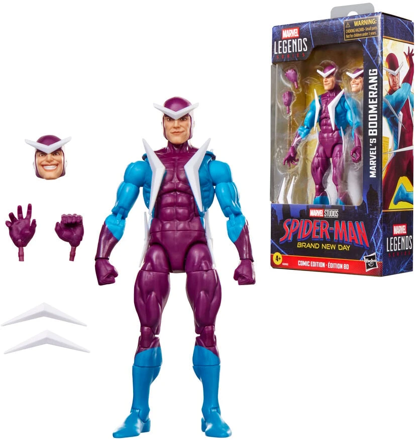 Hasbro Marvel Legends Series Spider-Man Brand New Day Marvel's Boomerang figure 15cm
