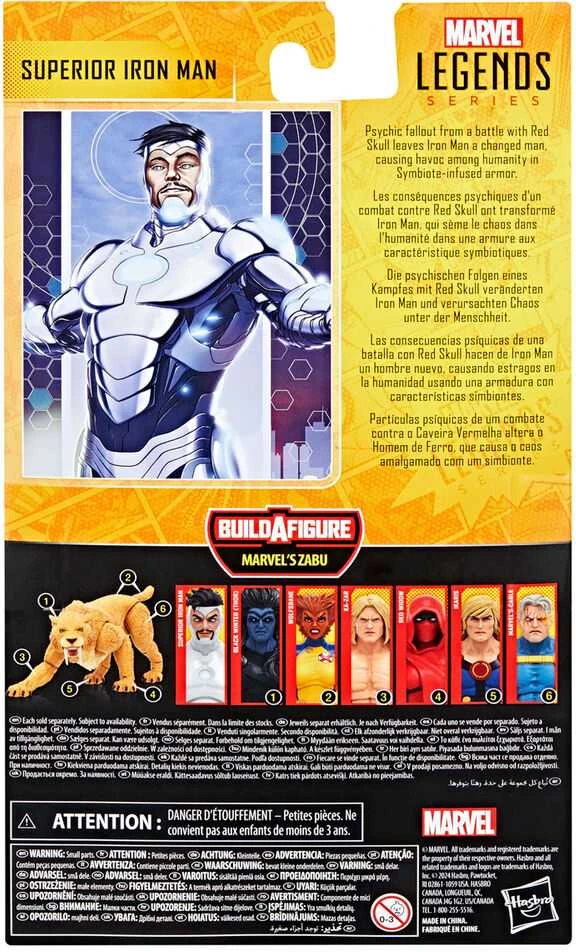 Hasbro Marvel Legends Series Superior Iron Man figure 15cm