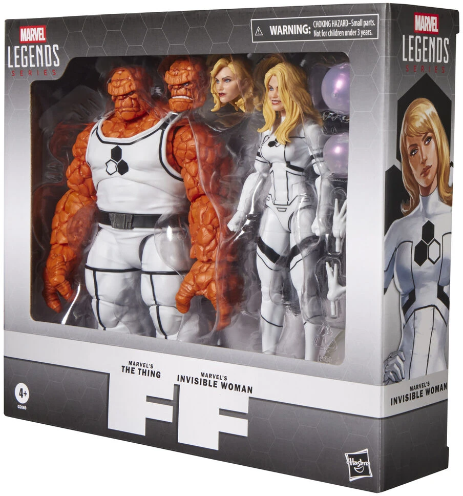 Hasbro Marvel Legends Series The Thing - Invisble Woman figure 15cm