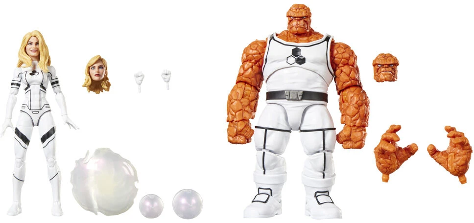 Hasbro Marvel Legends Series The Thing - Invisble Woman figure 15cm