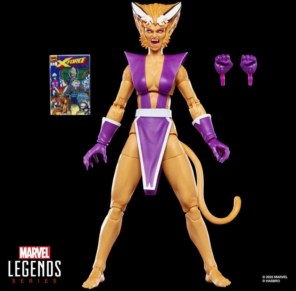 Hasbro Marvel Legends Series X-Force Feral figure 15cm