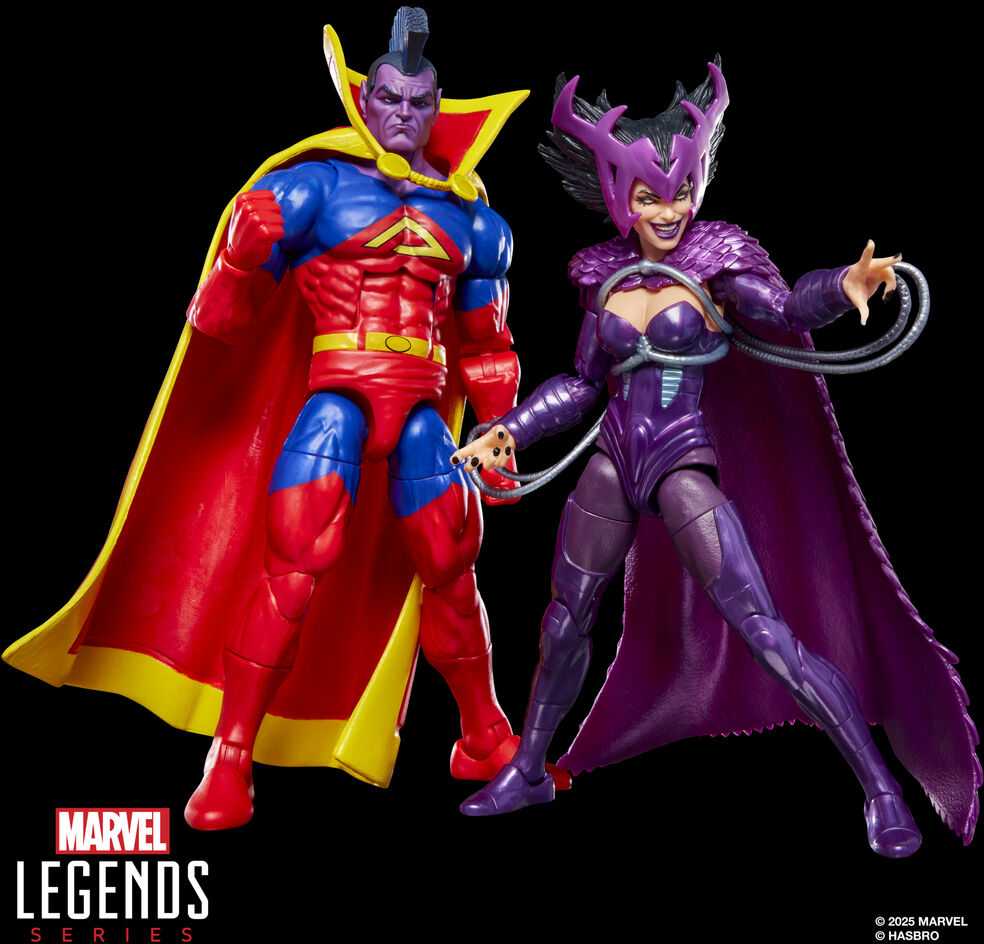 Hasbro Marvel Legends Series X-Men Deathbird & Marvel's Gladiator pack 2 figures 15cm