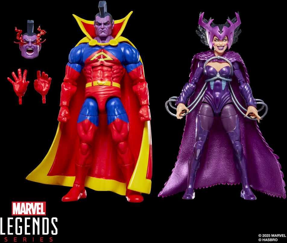 Hasbro Marvel Legends Series X-Men Deathbird & Marvel's Gladiator pack 2 figures 15cm